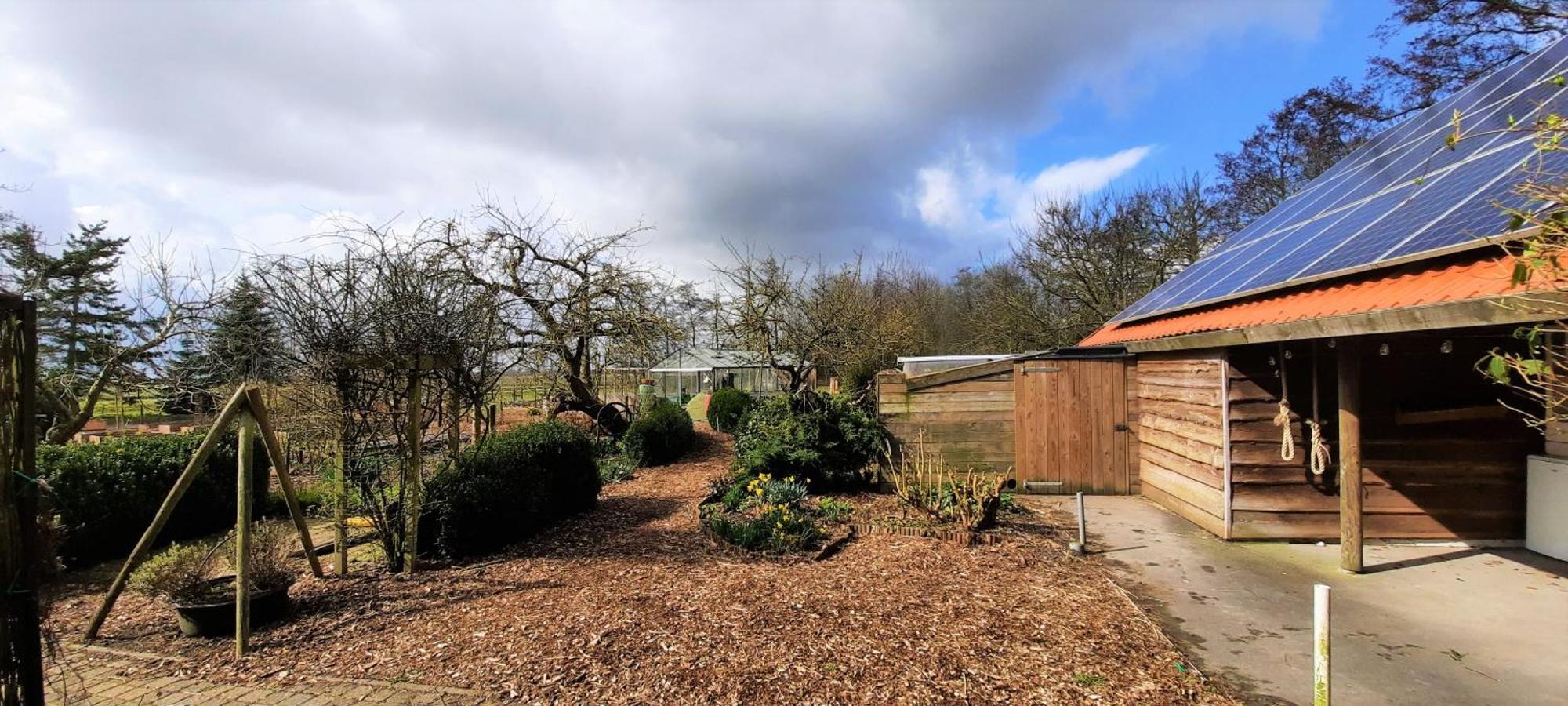 Appartement 2 Met Terras Aan De Tuin Van Op De Roemte Baflo المظهر الخارجي الصورة